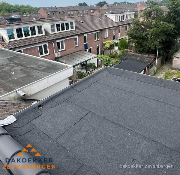 Dakinspectie plat dak aanbouw in Zevenbergen Dakinspectie plat dak aanbouw in Zevenbergen